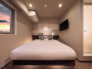 1 slaapkamer, een bureau, gratis wifi, beddengoed