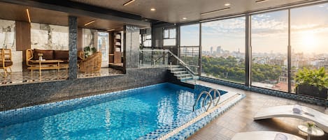 Piscine sur le toit