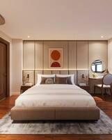 Deluxe kamer, 1 twee- of 2 eenpersoonsbedden | Hypoallergeen beddengoed, een minibar met enkele gratis items