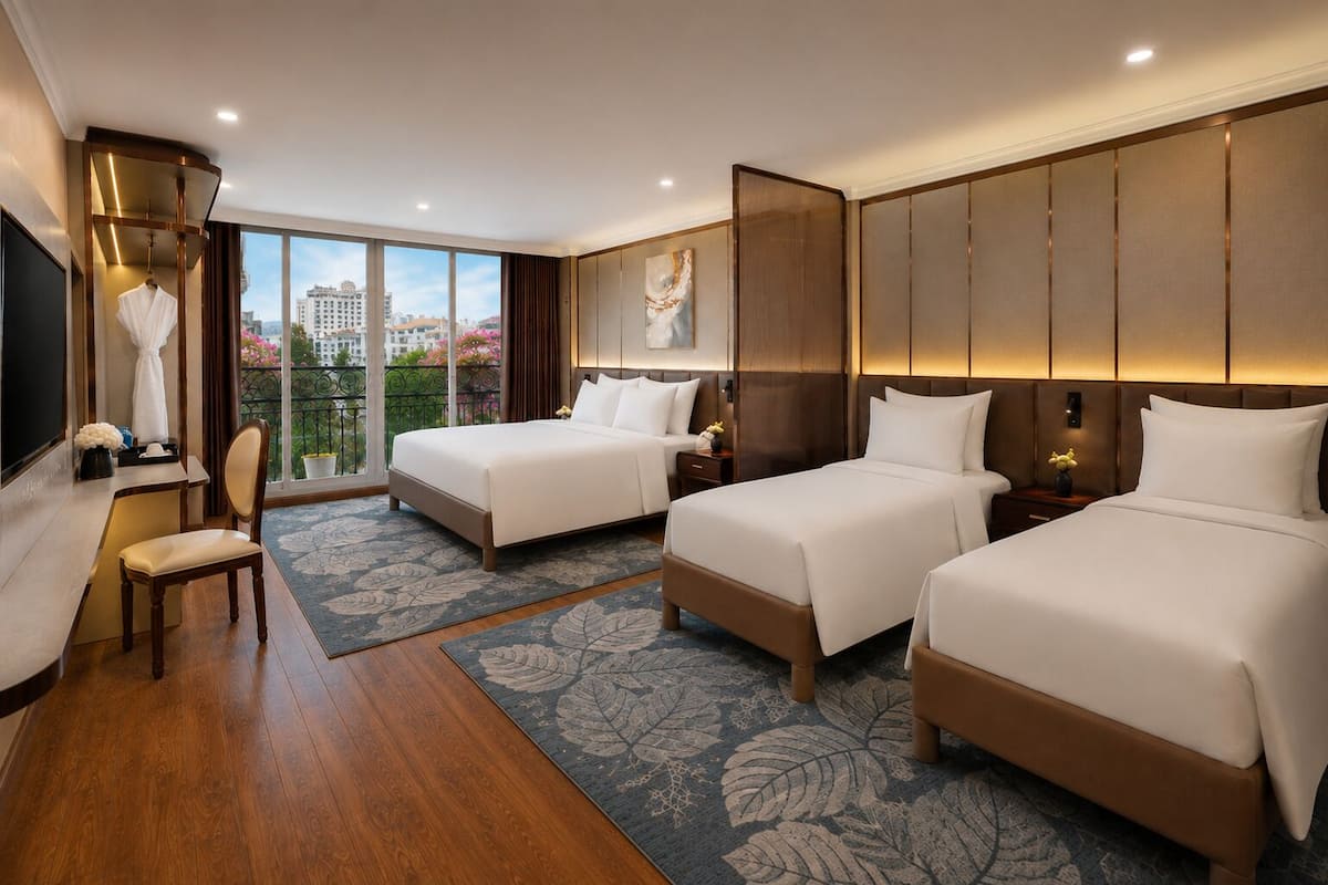Family Suite with City View | Blick auf die Stadt