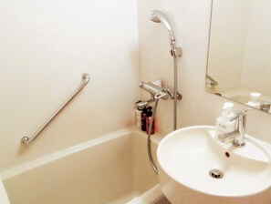 Hair dryer, towels