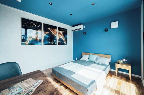 2 chambres, bureau, accès au Wi-Fi (inclus), literie fournie