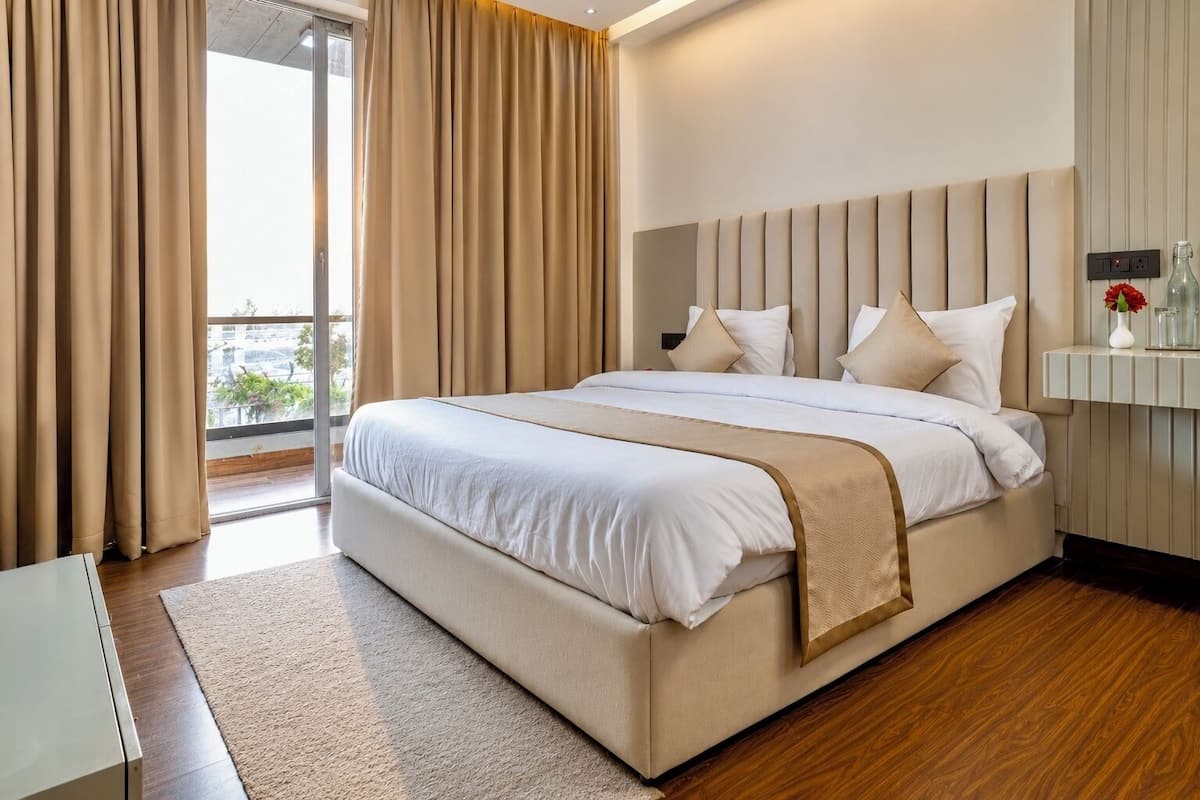Ganga View Three Bedroom apartment | 遮光カーテン、アイロン / アイロン台、WiFi (無料)、ベッドシーツ