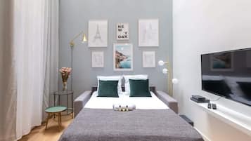 1 chambre, fer et planche à repasser, Wi-Fi, draps fournis
