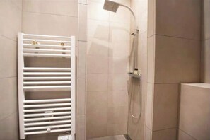 Shower, hair dryer