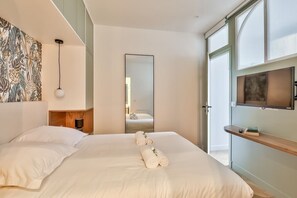 2 soverom, strykejern/-brett, wi-fi og sengetøy