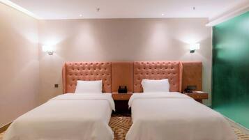 Basic Twin Room | Premium bedding, down comforters, individually decorated