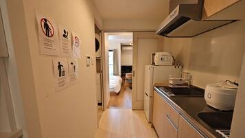 Basic Apartment, Balcony, City View | 1 bedroom, blackout drapes, iron/ironing board, free WiFi