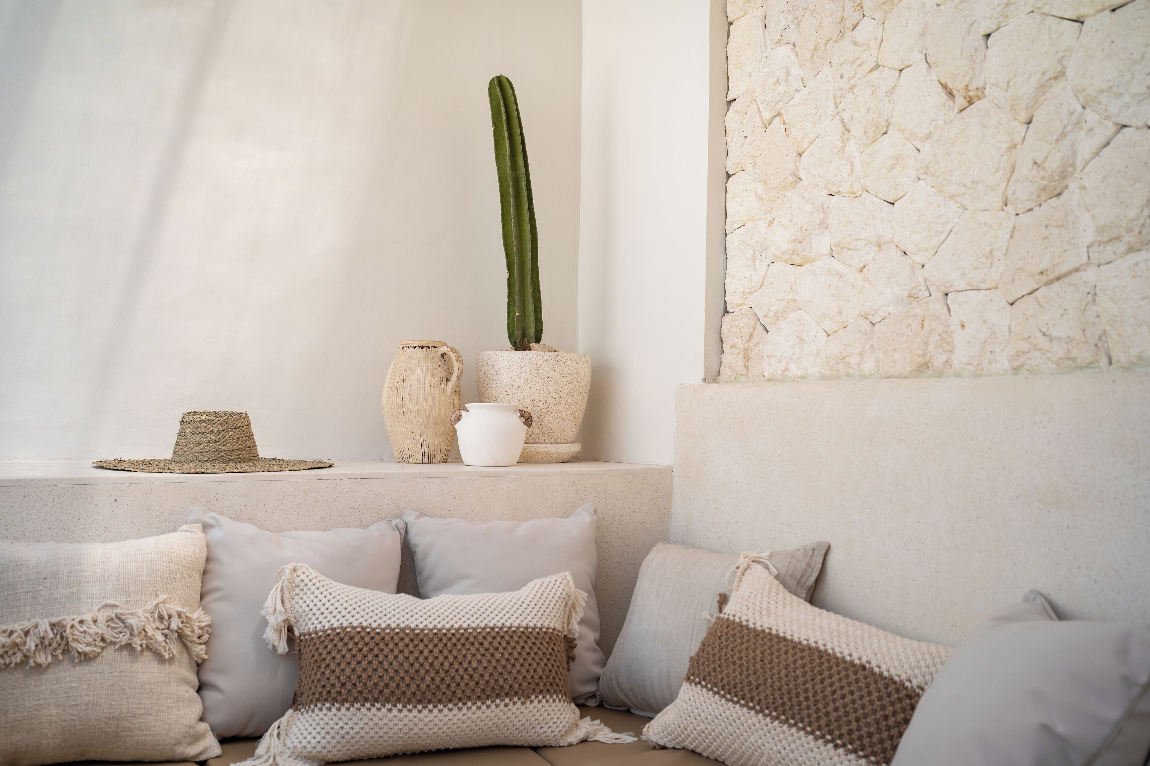 Villa de lujo, vistas a la piscina | Zona de estar