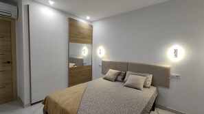 2 quartos, Wi-Fi de cortesia, roupa de cama
