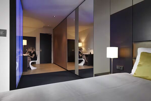 1 slaapkamer, een strijkplank/strijkijzer, gratis wifi, beddengoed