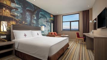 In-room safe, blackout curtains, iron/ironing board, free WiFi