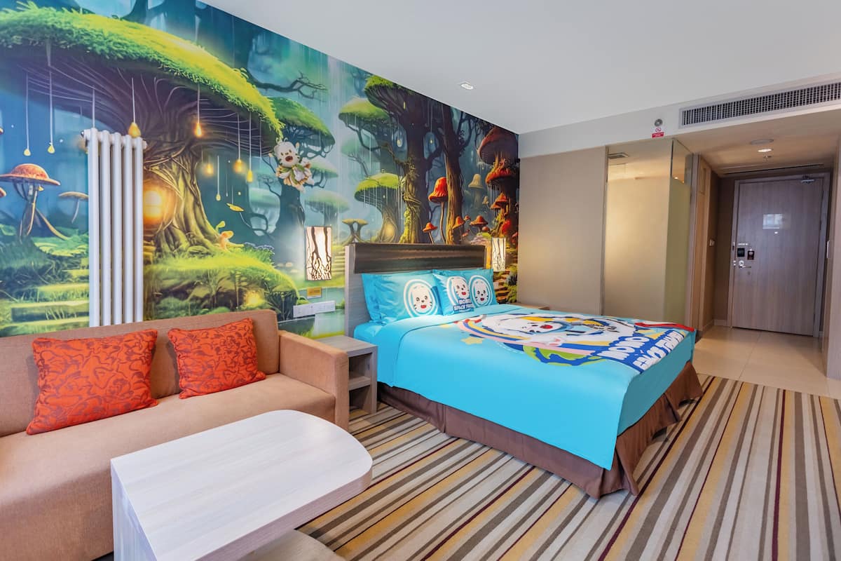 Signature-Doppelzimmer | Zimmersafe, Verdunkelungsvorhänge, Bügeleisen/Bügelbrett