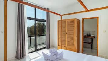 2 chambres, literie de qualité supérieure, bureau, Wi-Fi gratuit