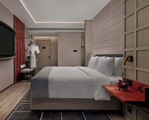 Basic Single Room | Living area | Printers - Wanda Moments Xi'an Bell Tower (Xi'an)