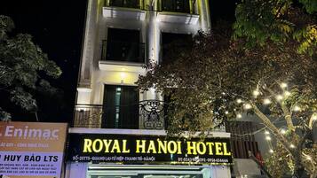 Voorkant van accommodatie