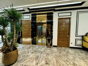 Fassade der Unterkunft