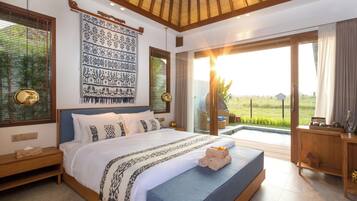 Villa – deluxe, hageutsikt | 1 soverom og wi-fi (inkludert)