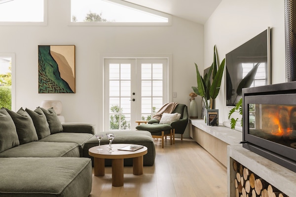 Light filled open plan living