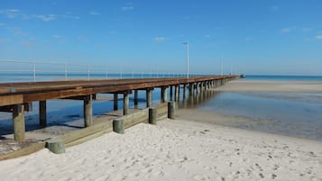 Beach nearby, beach towels