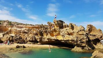 Plage à proximité, serviettes de plage