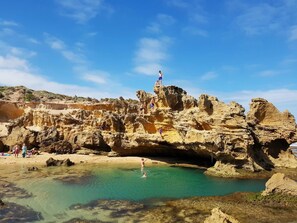 In Strandnähe, Strandtücher