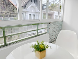 Superior Apartment, Balcony, Courtyard View