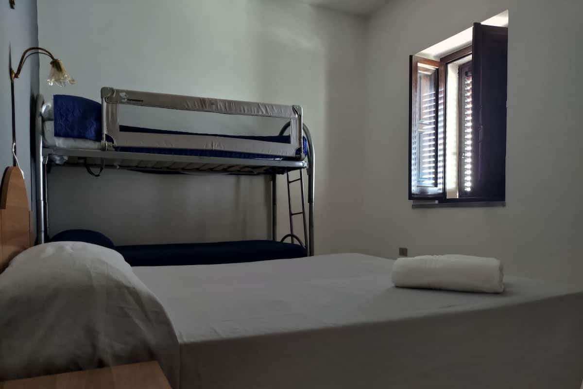 Classic Quadruple Room, Sea View | In-room safe, desk, free WiFi