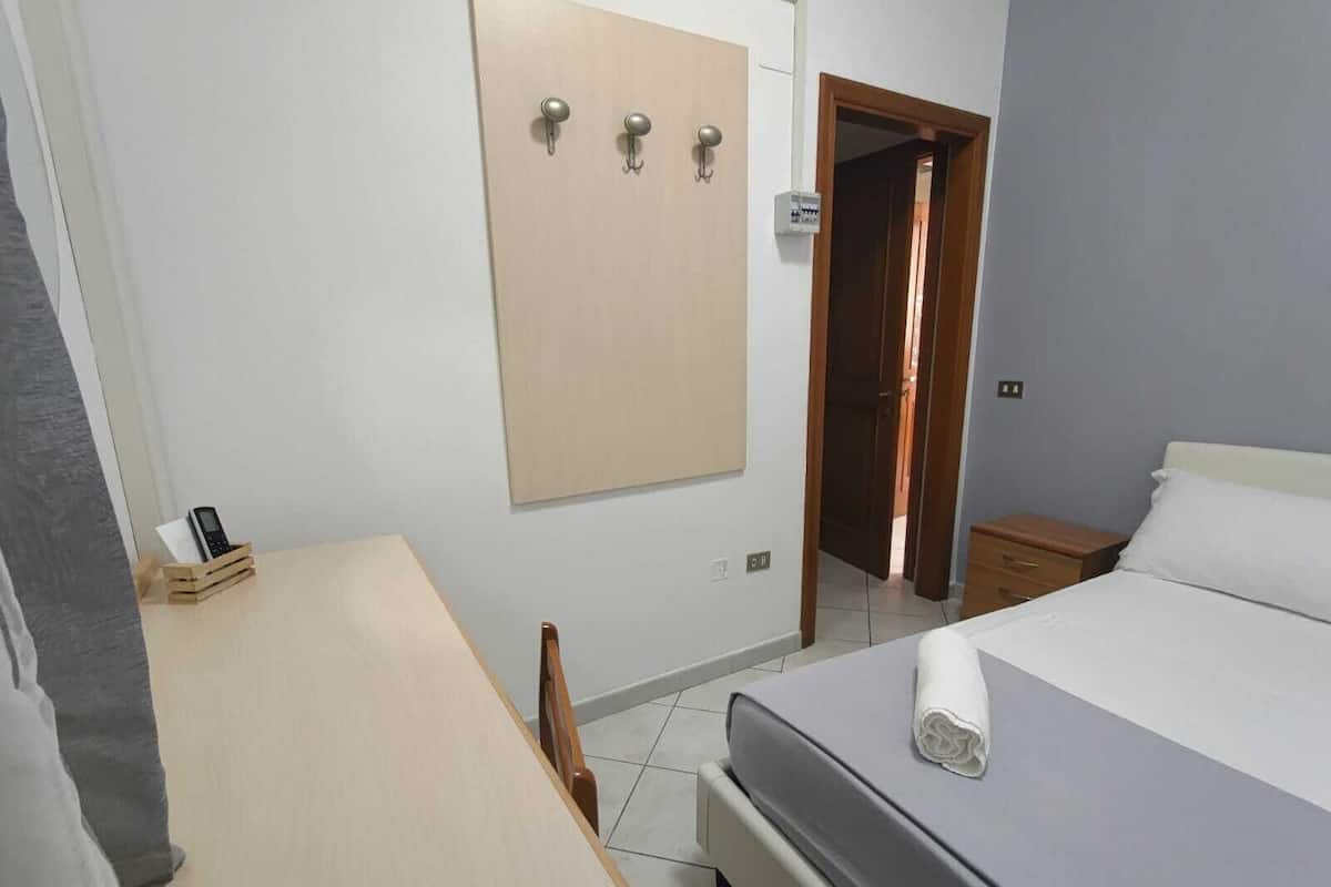 Basic Single Room, Partial Sea View | In-room safe, desk, free WiFi