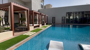 Unclassified image, 5 of 22, button - Elite LUX Holiday Homes - Luxury Retreat 1BR Pool Gym in Arjan Dubai (Dubai)