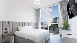 Unclassified image, 3 of 22, button - Elite LUX Holiday Homes - Luxury Retreat 1BR Pool Gym in Arjan Dubai (Dubai)