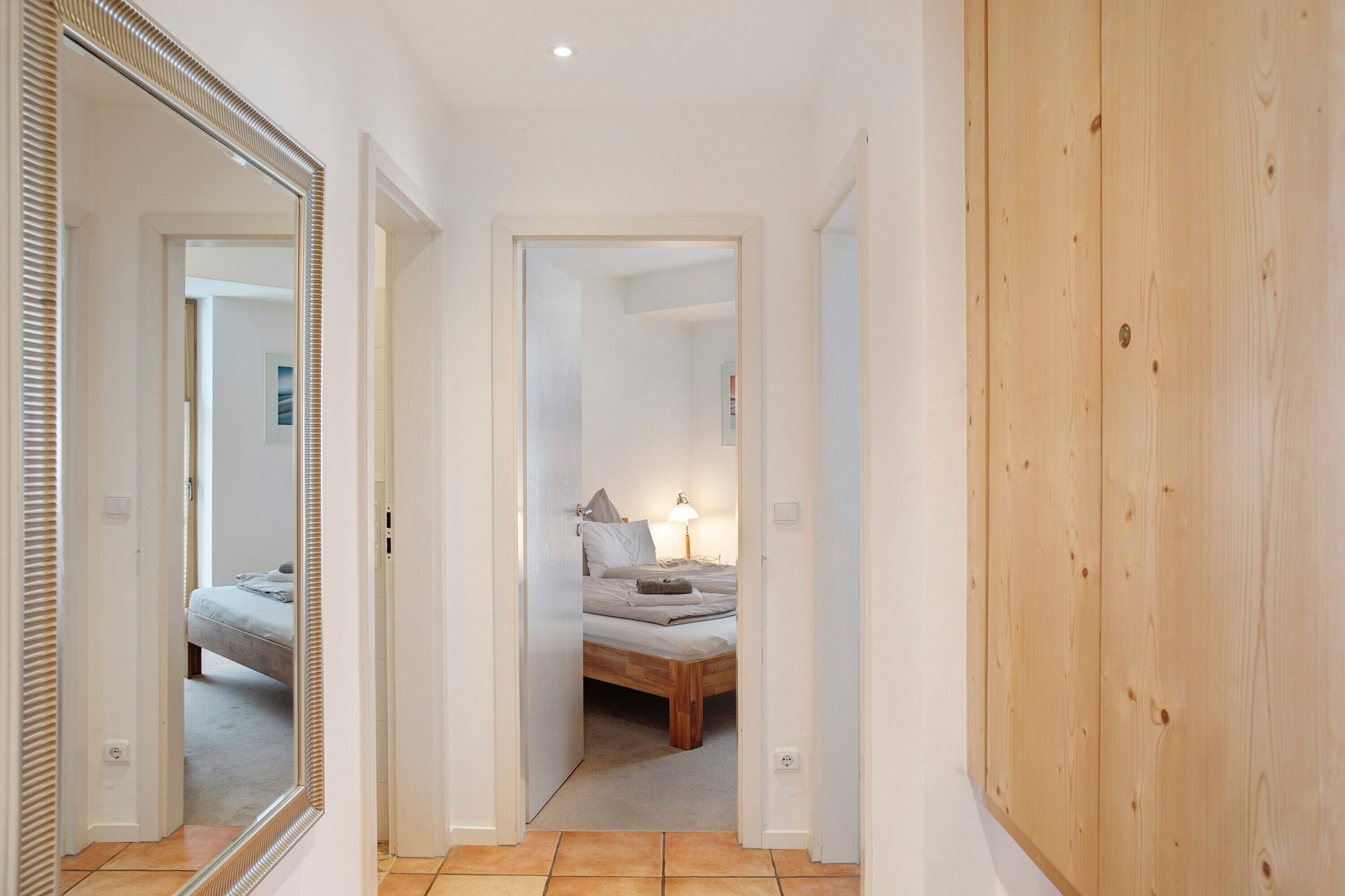 2 bedrooms, iron/ironing board, free WiFi, bed sheets