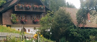 Appartement 'Talblick' met gedeelde tuin, balkon en Wi-Fi