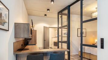 1 Schlafzimmer, Bügeleisen/Bügelbrett, kostenloses WLAN, Bettwäsche