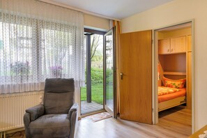 1 makuuhuone, silitysrauta/-lauta, ilmainen Wi-Fi, vuodevaatteet