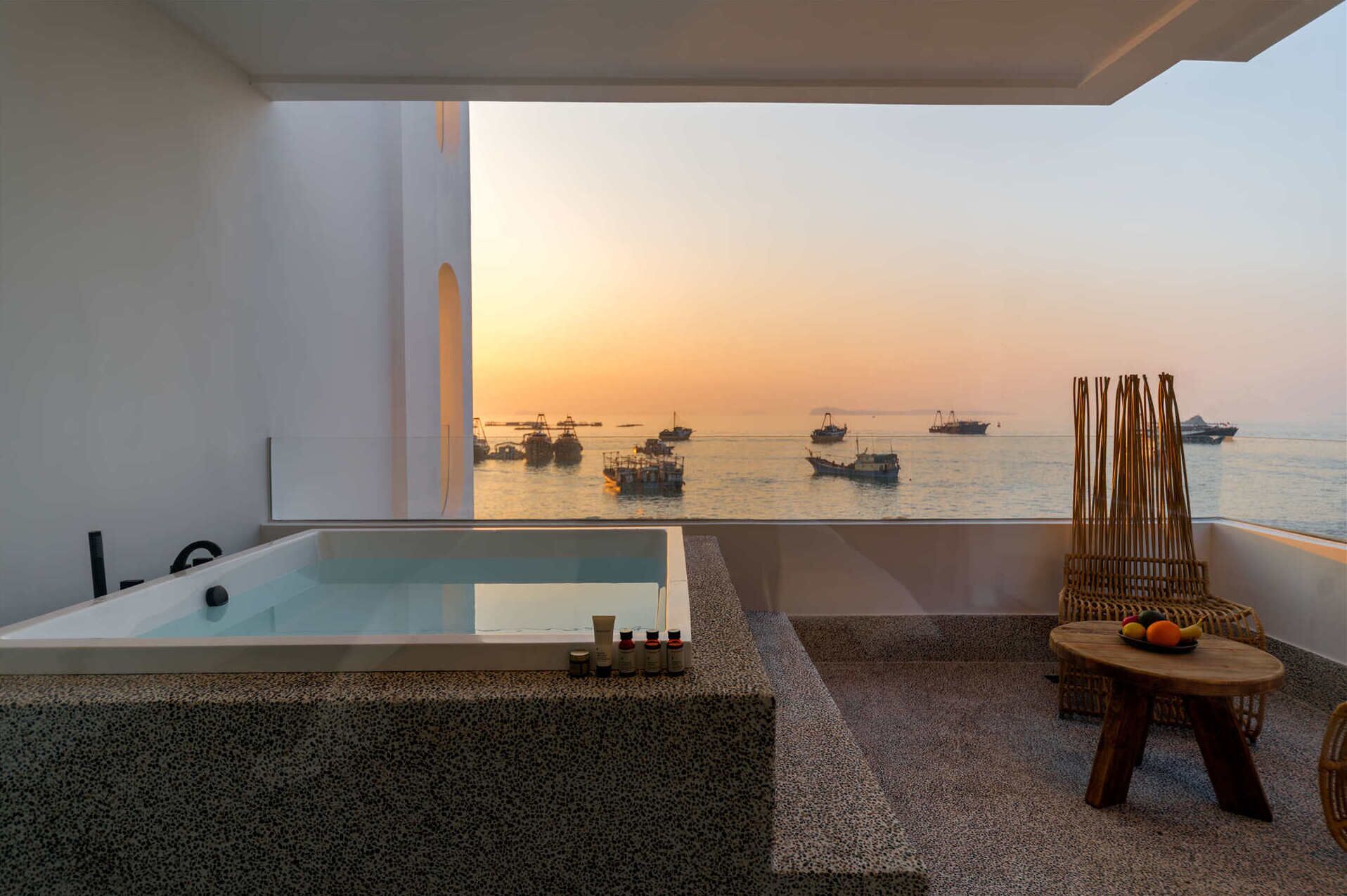 Doppia Signature, vista mare | Terrazza/patio