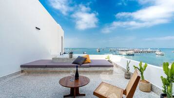 Romantisk dobbeltrom, sjøutsikt | Utsikt fra rommet