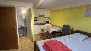 Een strijkplank/strijkijzer, wifi