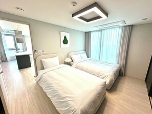 Chambres insonorisées, Wi-Fi gratuit, draps fournis