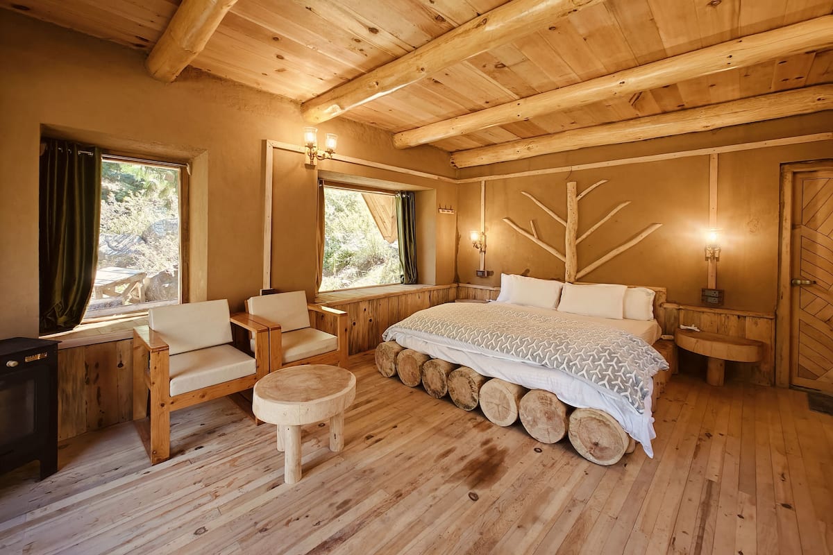 Superior Cottage, 2 Bedrooms, Patio, Mountain View | In-room safe, laptop workspace, blackout curtains, iron/ironing board