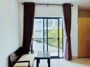 Deluxe-Zimmer, Balkon, Stadtblick