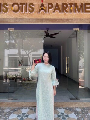 Fassade der Unterkunft