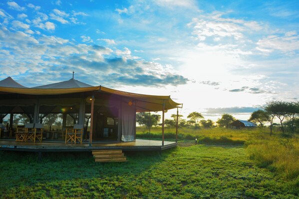 Front of property - Manya Luxury Camp (Serengeti)
