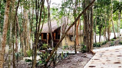 Hotel cabañas aldea maya