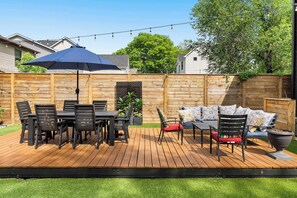 Restauration en plein air