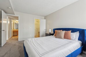 Desk, iron/ironing board, travel cot, free WiFi