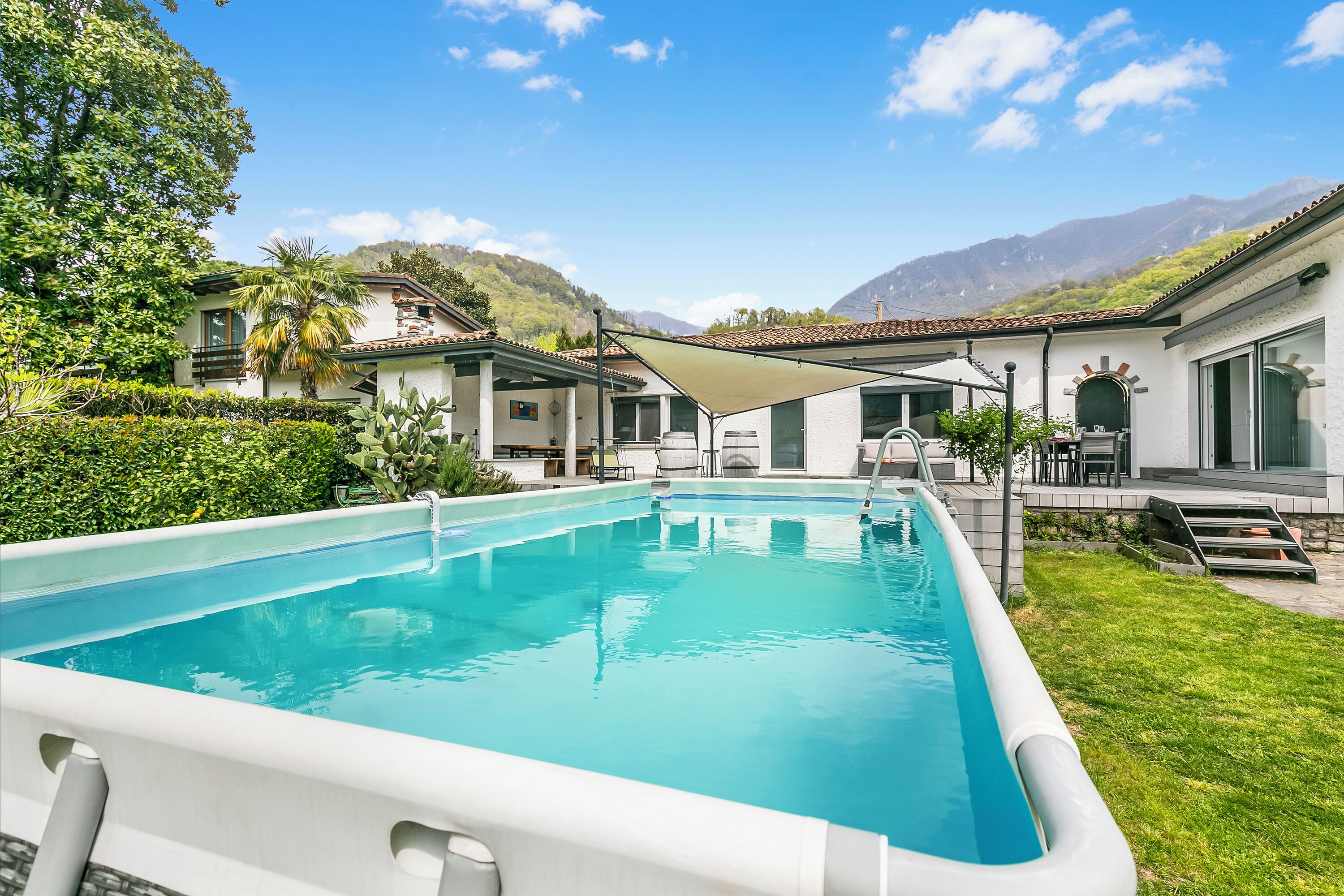 Seasonal outdoor pool