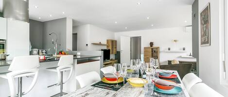 Standard-Villa, Mehrere Schlafzimmer, 2 Bäder (La Rotonda) | Speisen