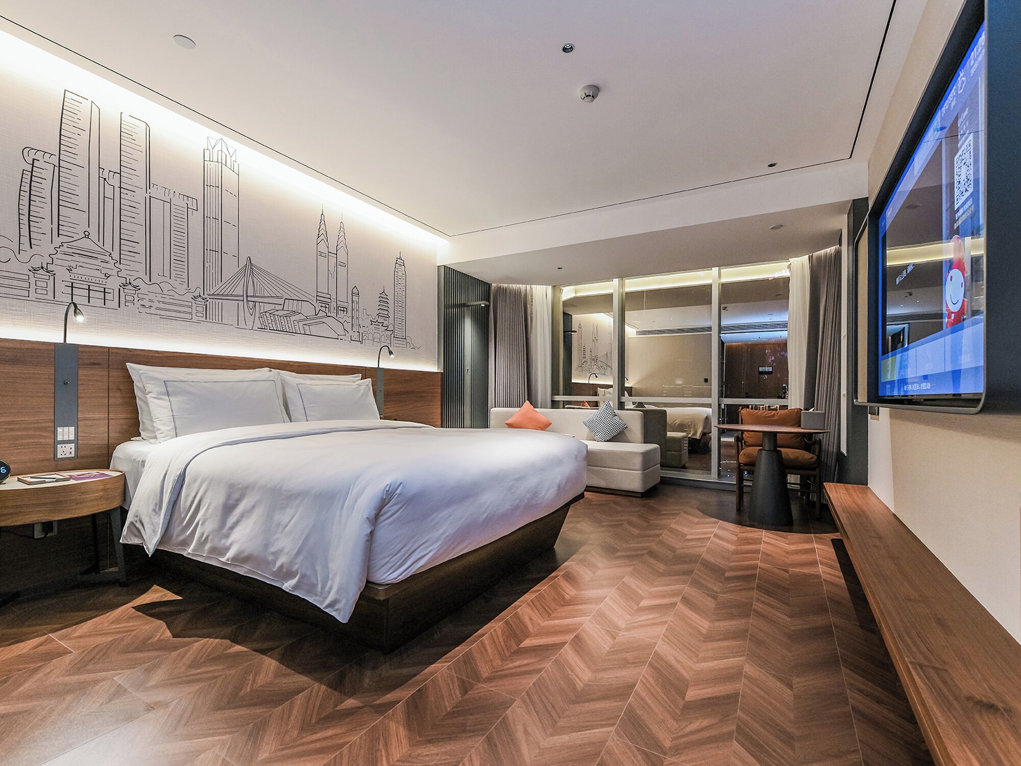 Comfort Single Room, City View | Premium bedding, down comforters, memory foam beds, free minibar