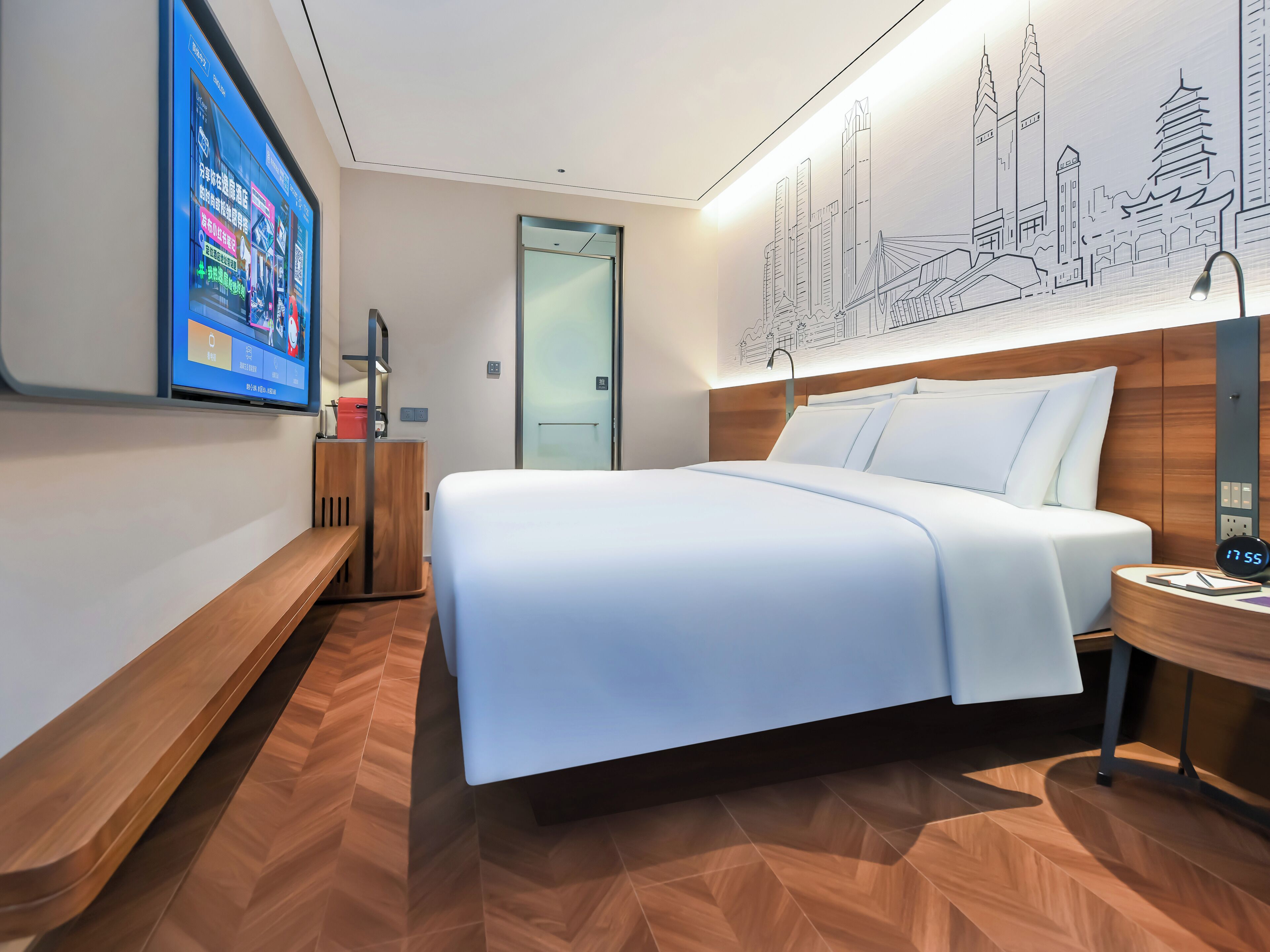 Peralatan tempat tidur premium, gebar bulu kapas, busa memori 